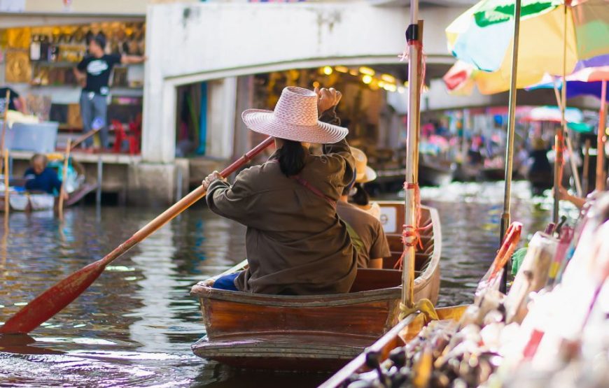 Bangkok: Damnoen Saduak Market and Maeklong Railway Market
