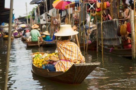 Bangkok: Damnoen Saduak Market and Maeklong Railway Market