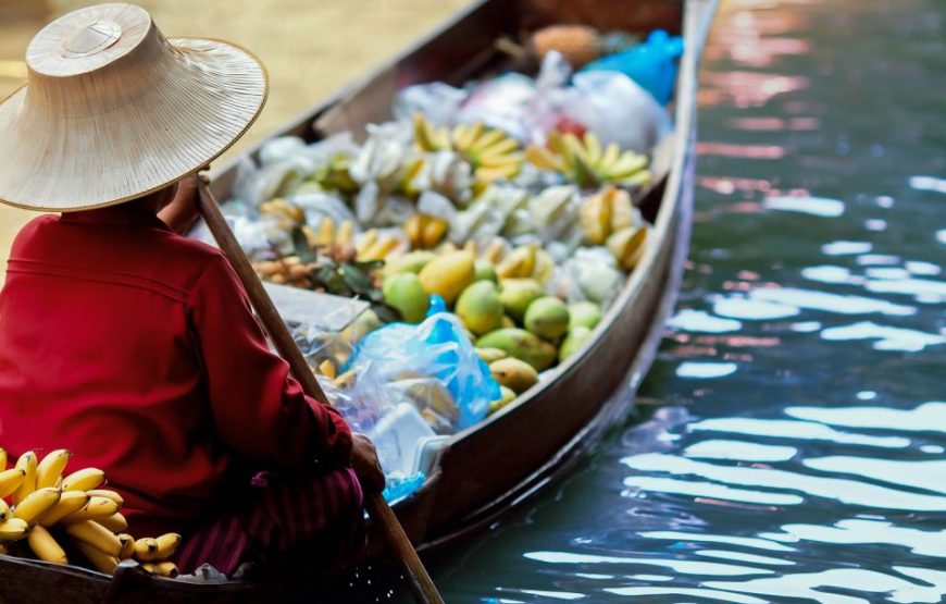 Bangkok: Damnoen Saduak Market and Maeklong Railway Market