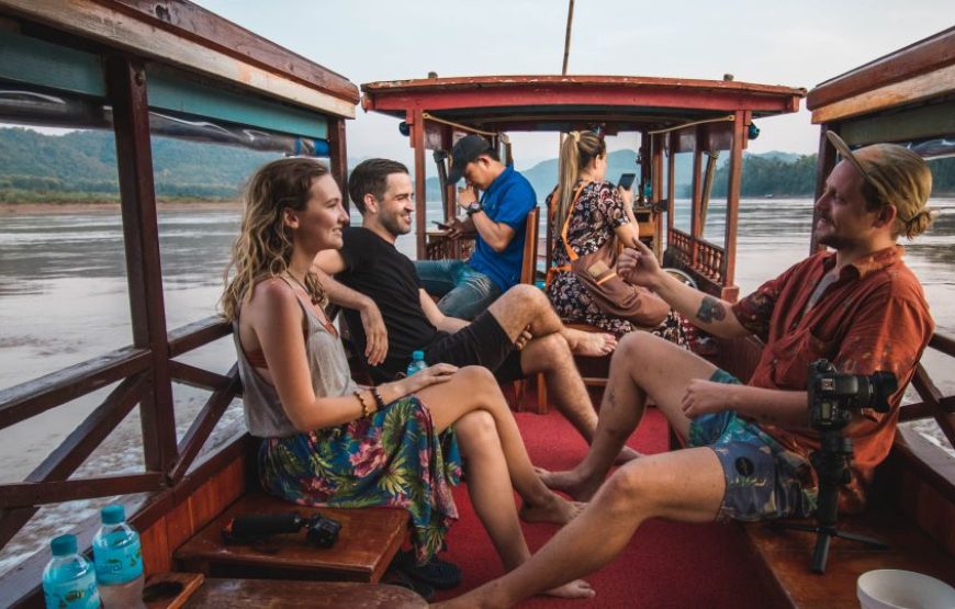 Luang Prabang: Cruise to Pak Ou Caves & Kuang Si Waterfalls